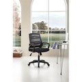 Hodedah Hodedah HI-5007 GREEN Mesh Back Office Chair - Black & Green HI-5007 GREEN